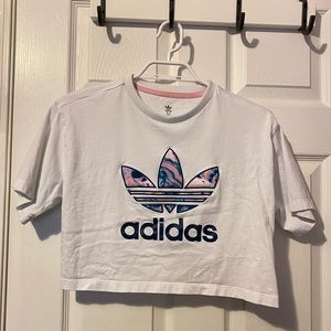 Adidas youth t-shirt crop